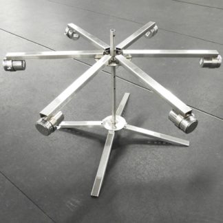 Collapsible scent training wheel