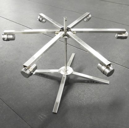 Collapsible scent training wheel